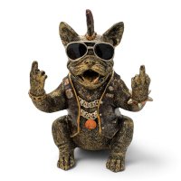 Hund Punk, gold