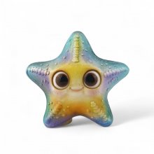 Seestern blau, klein