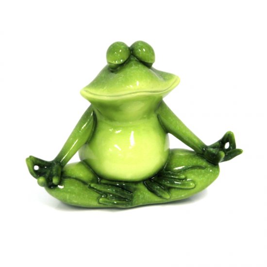 Yoga Frosch - zum Schließen ins Bild klicken