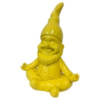 Zwerg Yoga gelb, 15cm