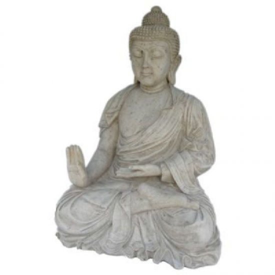 Buddha sitzend riesig - zum Schließen ins Bild klicken