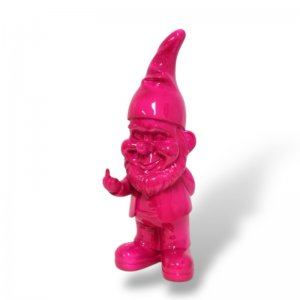 Zwerg Stinkefinger magenta