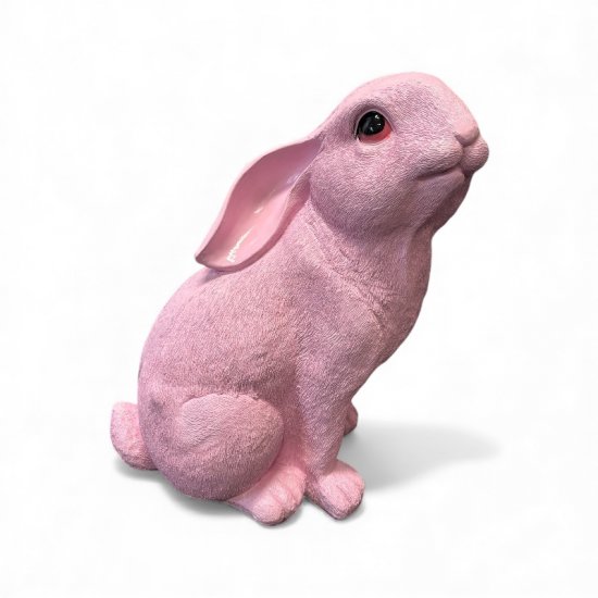 Hase klein, rosa - zum Schließen ins Bild klicken