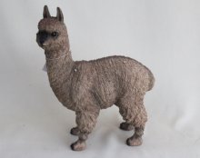 Alpaka braun, H29cm