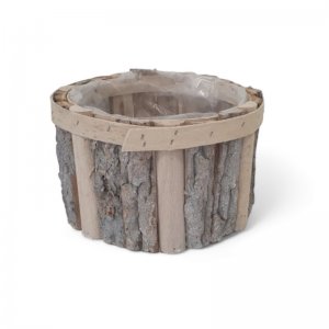 Holztopf rund