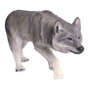 Wolf Kopf unten