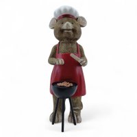 Maus mit Grill Maus mit Grill