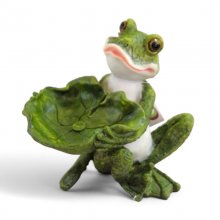 Frosch Vogeltränke