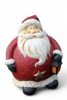 dicker Weihnachtsmann rot