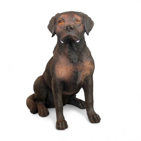 Labrador, braun - zum Schließen ins Bild klicken