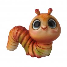 Wattwurm orange