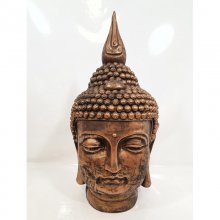 Buddha-Kopf goldfarben