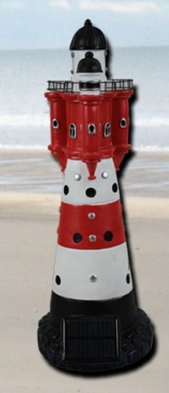 Leuchtturm 90cm mit Kabel - zum Schließen ins Bild klicken