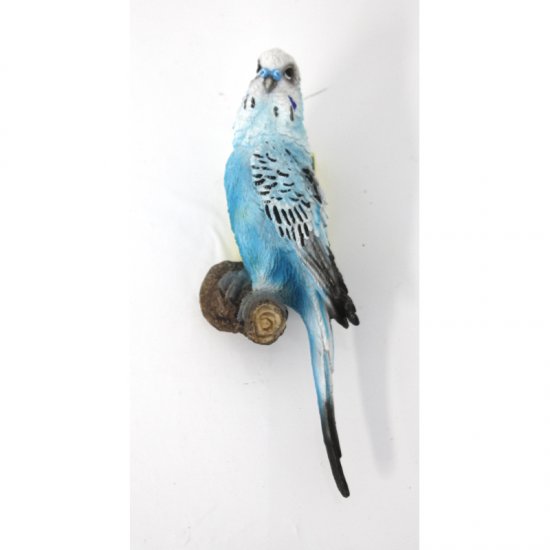 Papagei blau, Wanddeko - zum Schließen ins Bild klicken