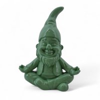 Zwerg Yoga grün, 15cm