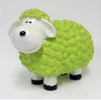 Schaf lustig, grün
