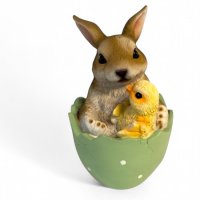 Hase & Kücken im Ei
