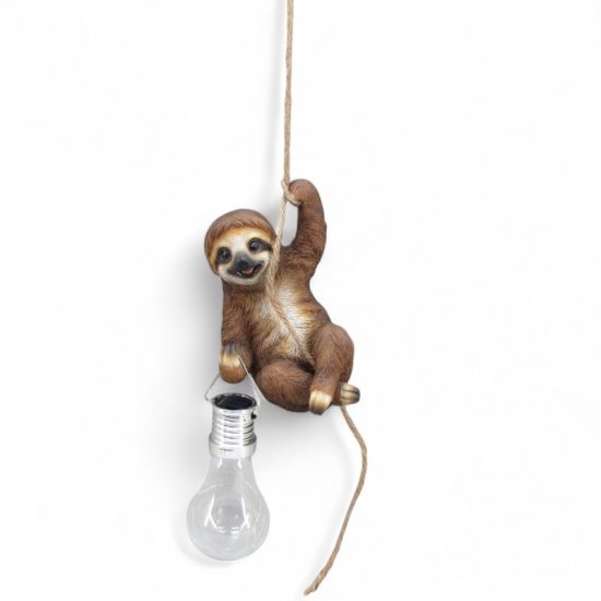 Faultier Lampe - zum Schließen ins Bild klicken