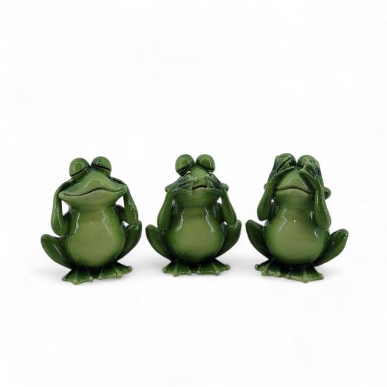 Frosch 3fach sort. - zum Schließen ins Bild klicken