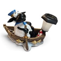 Molly im Boot