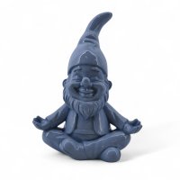 Zwerg Yoga blau, 15cm