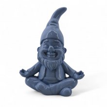 Zwerg Yoga blau, 15cm