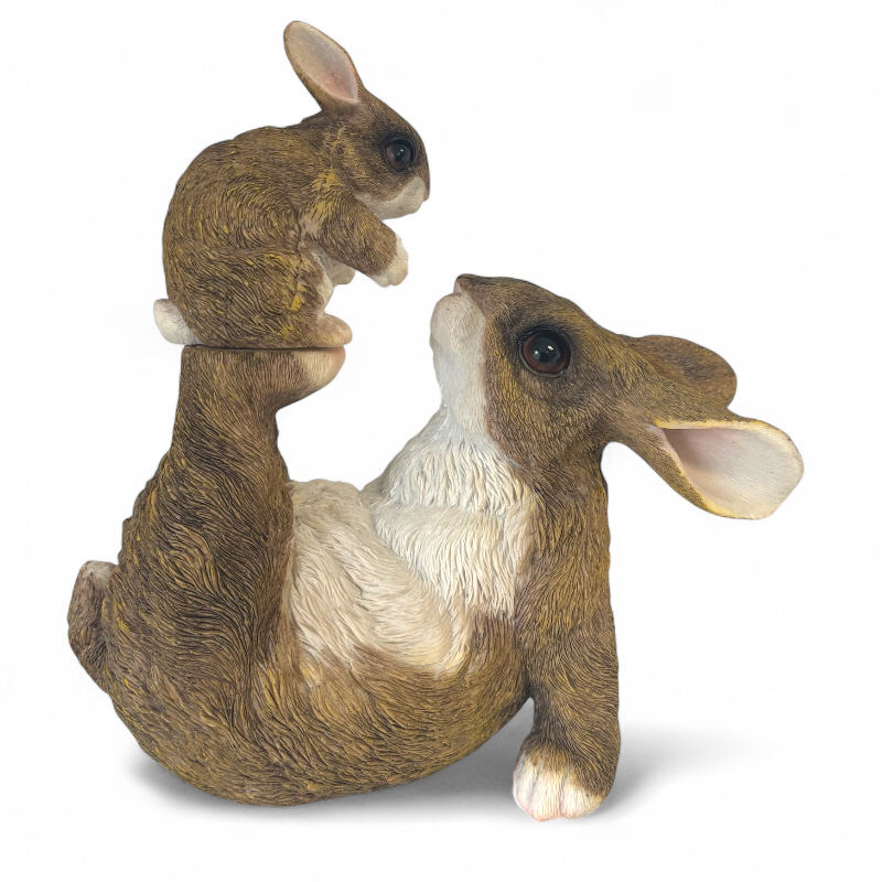 Hase mit Kind