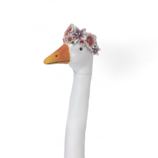 Blumenkopf Gans - zum Schließen ins Bild klicken