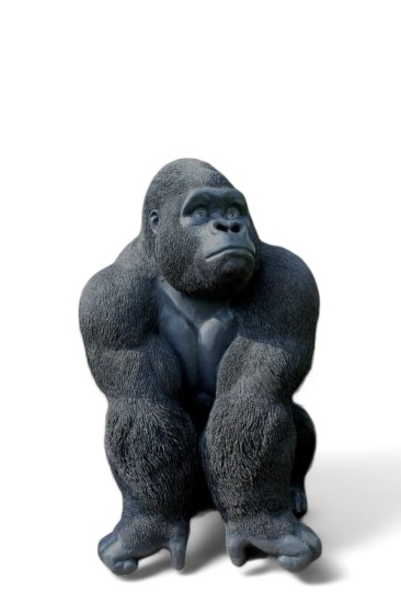 Gorilla Silberrücken, groß - zum Schließen ins Bild klicken