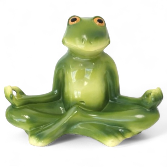 Frosch groß grün - zum Schließen ins Bild klicken